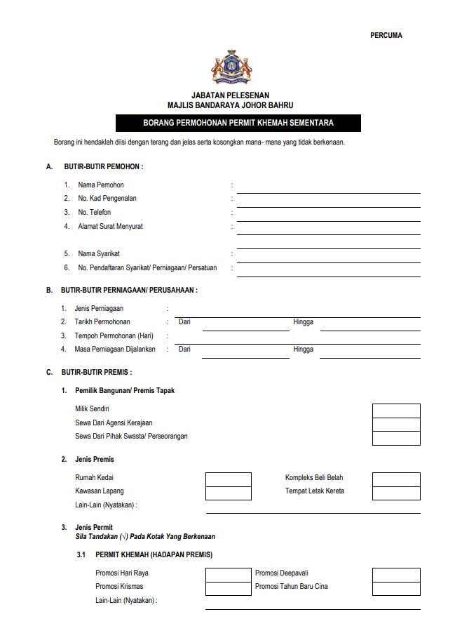 Do You Need a Canopy Permit in Malaysia? Step-by-Step Application Guid
